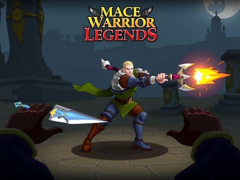 Intense Combat in Mace Warrior Legends Mace Warrior Legends Combat System